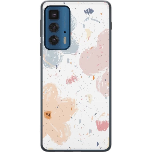 Mobildeksel til Motorola Edge 20 Pro med Blomster motiv
