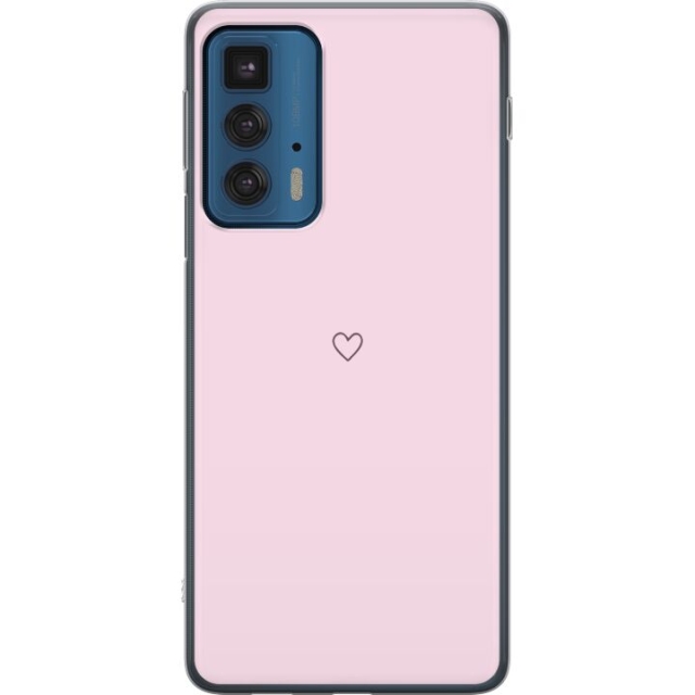 Mobildeksel til Motorola Edge 20 Pro med Hjerte motiv