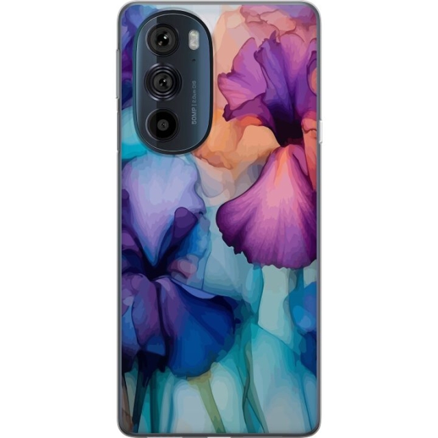 Mobildeksel til Motorola Edge 30 Pro med Magiske blomster motiv