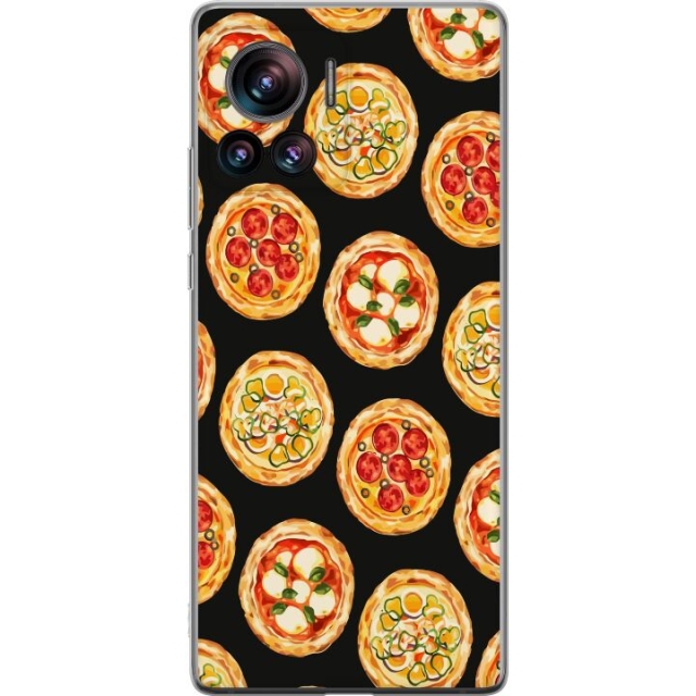 Mobildeksel til Motorola Edge 30 Ultra med Pizza motiv