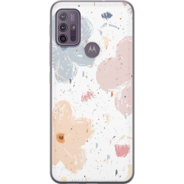 Mobildeksel til Motorola Moto G10 med Blomster motiv