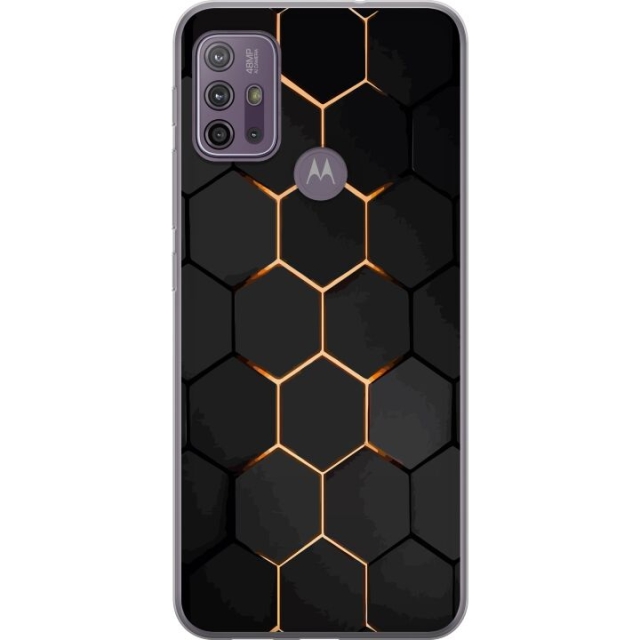 Mobildeksel til Motorola Moto G10 med Luksuriøst Mønster motiv