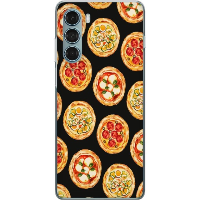 Mobildeksel til Motorola Moto G200 5G med Pizza motiv