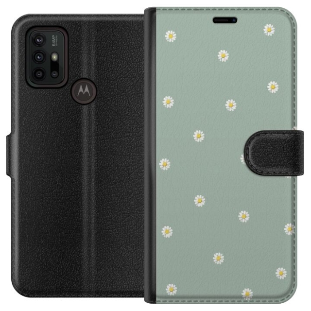 Lommeboketui til Motorola Moto G30 med Prestekrage motiv