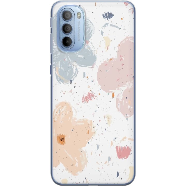 Mobildeksel til Motorola Moto G31 med Blomster motiv