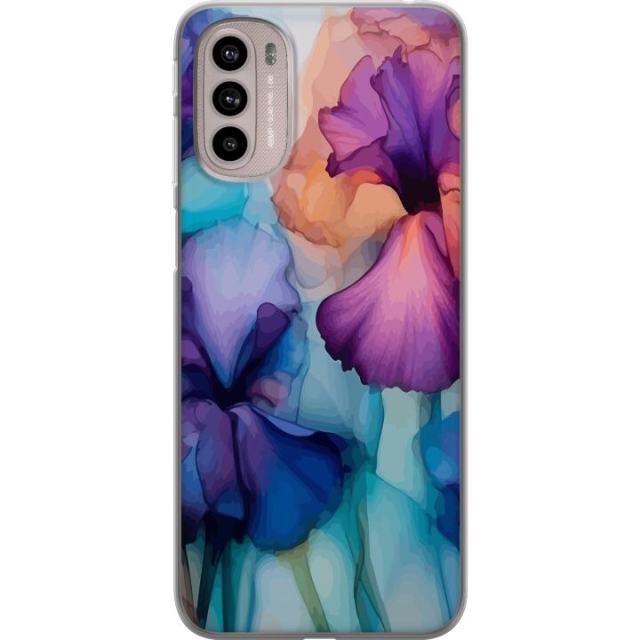 Mobildeksel til Motorola Moto G41 med Magiske blomster motiv