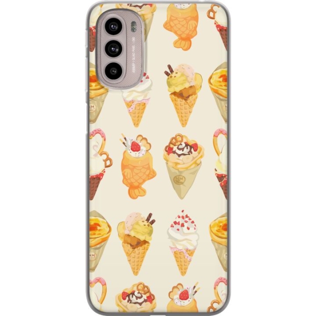 Mobildeksel til Motorola Moto G41 med Glassig motiv