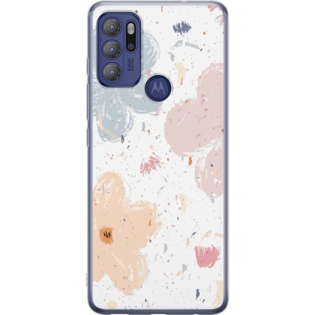Mobildeksel til Motorola Moto G60S med Blomster motiv