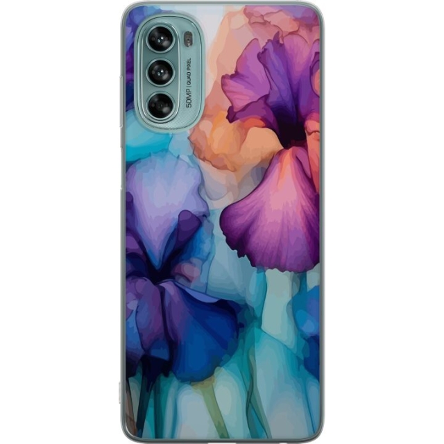 Mobildeksel til Motorola Moto G62 5G med Magiske blomster motiv