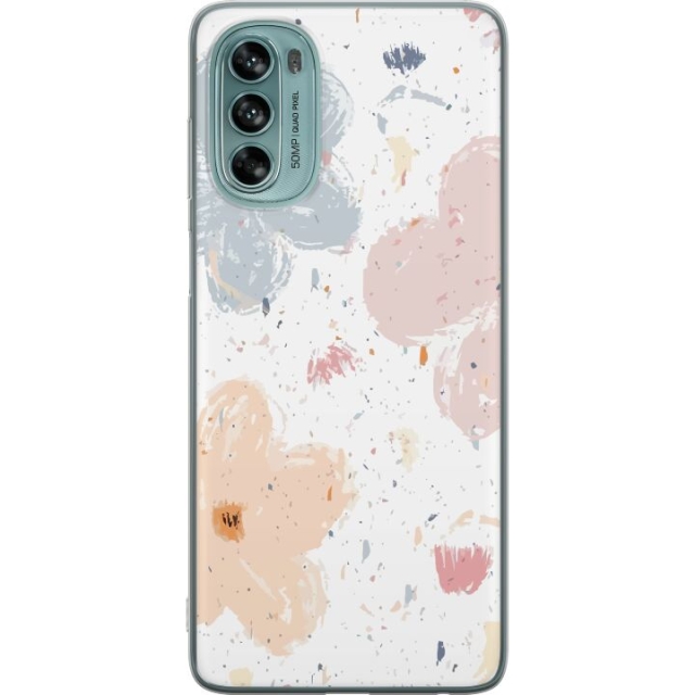 Mobildeksel til Motorola Moto G62 5G med Blomster motiv