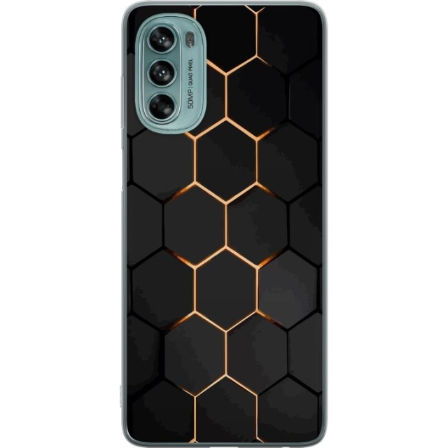 Mobildeksel til Motorola Moto G62 5G med Luksuriøst Mønster motiv