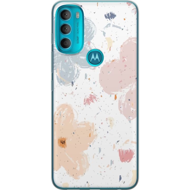 Mobildeksel til Motorola Moto G71 5G med Blomster motiv