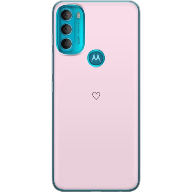 Mobildeksel til Motorola Moto G71 5G med Hjerte motiv