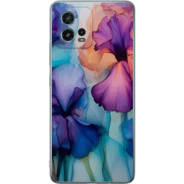 Mobildeksel til Motorola Moto G72 med Magiske blomster motiv