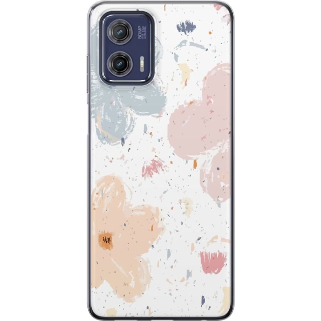 Mobildeksel til Motorola Moto G73 med Blomster motiv