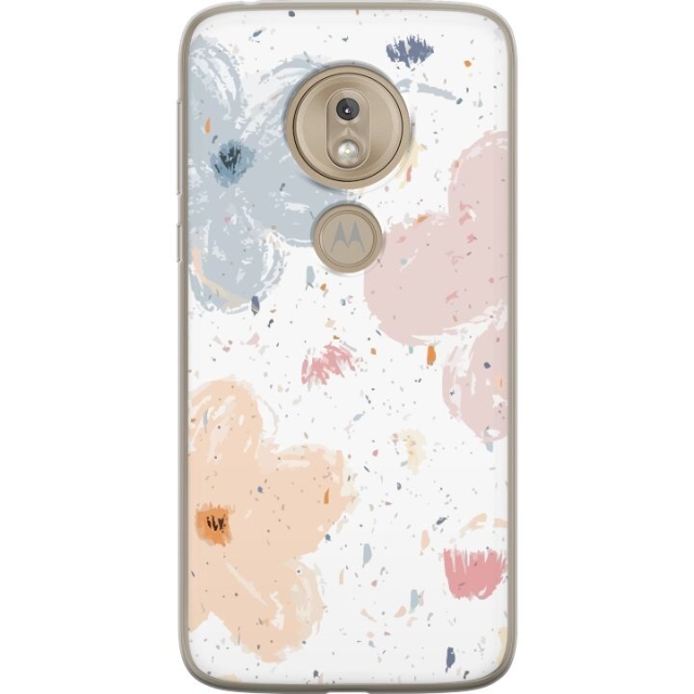 Mobildeksel til Motorola Moto G7 Play med Blomster motiv