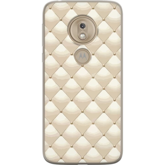 Mobildeksel til Motorola Moto G7 Play med Gullglans motiv
