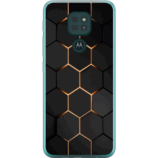 Mobildeksel til Motorola Moto G9 Play med Luksuriøst Mønster motiv