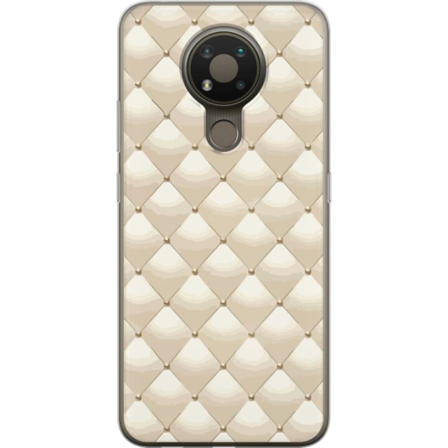 Mobildeksel til Nokia 3.4 med Gullglans motiv