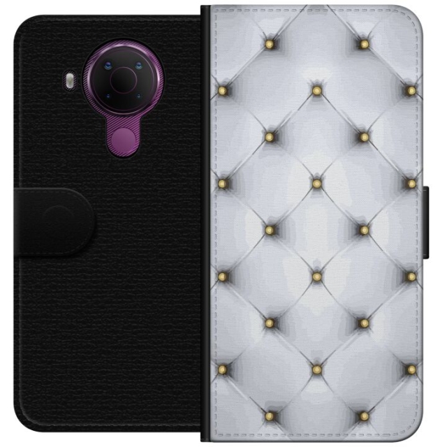 Lommeboketui til Nokia 5.4 med Luksuriøst motiv