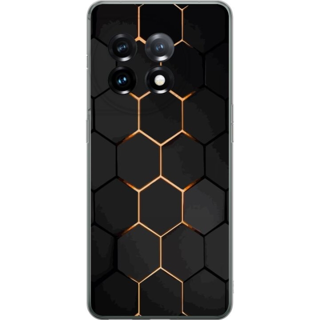 Mobildeksel til OnePlus 11 med Luksuriøst Mønster motiv