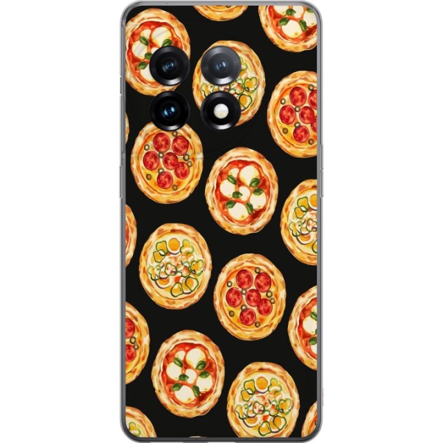 Mobildeksel til OnePlus 11R med Pizza motiv
