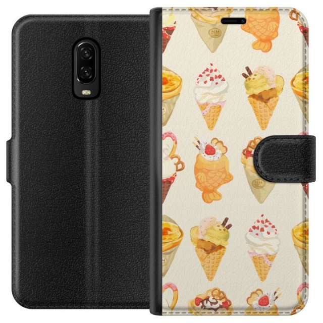 Lommeboketui til OnePlus 6T med Glassig motiv