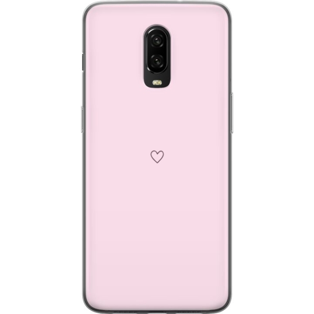 Mobildeksel til OnePlus 6T med Hjerte motiv