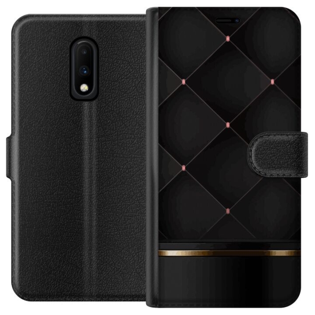Lommeboketui til OnePlus 7 med Luksuslinje motiv
