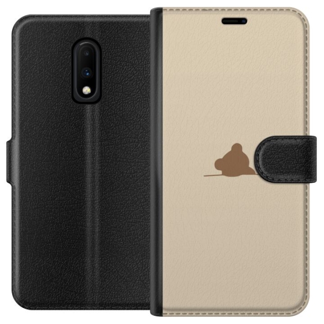 Lommeboketui til OnePlus 7 med Nalle motiv