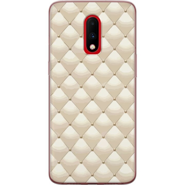 Mobildeksel til OnePlus 7 med Gullglans motiv