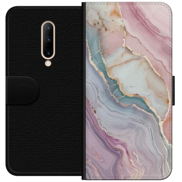 Lommeboketui til OnePlus 7 Pro med Marmor motiv