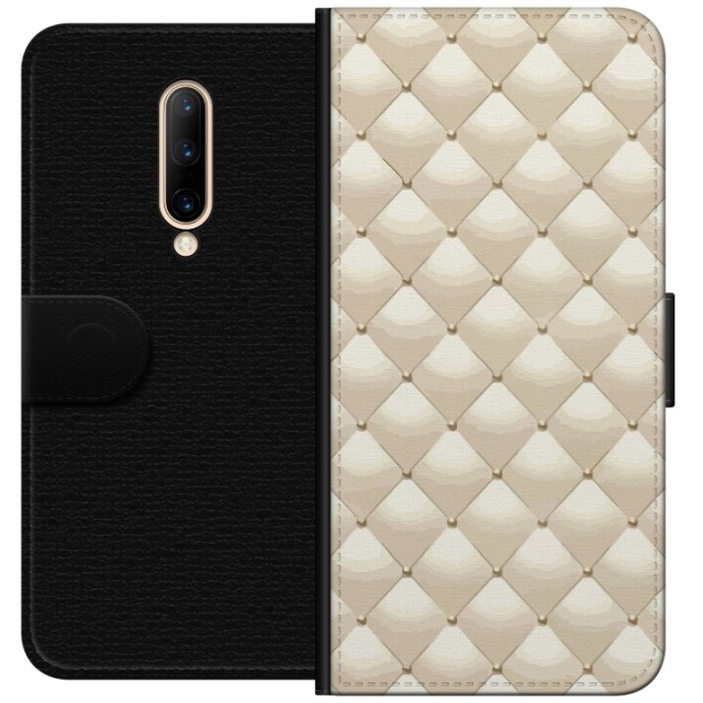 Lommeboketui til OnePlus 7 Pro med Gullglans motiv