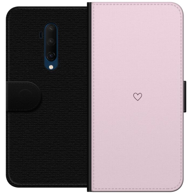 Lommeboketui til OnePlus 7T Pro med Hjerte motiv
