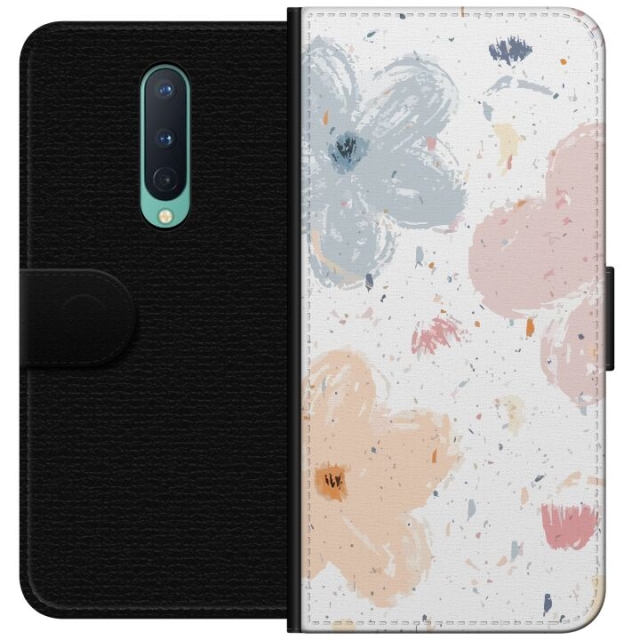 Lommeboketui til OnePlus 8 med Blomster motiv