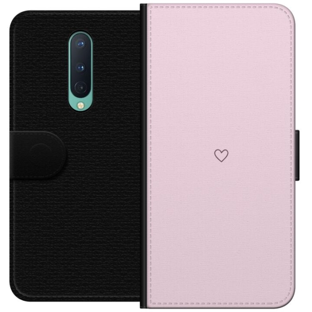 Lommeboketui til OnePlus 8 med Hjerte motiv