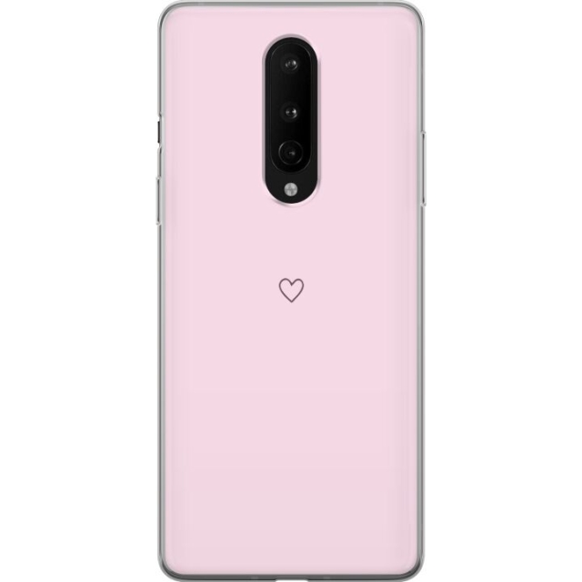 Mobildeksel til OnePlus 8 med Hjerte motiv