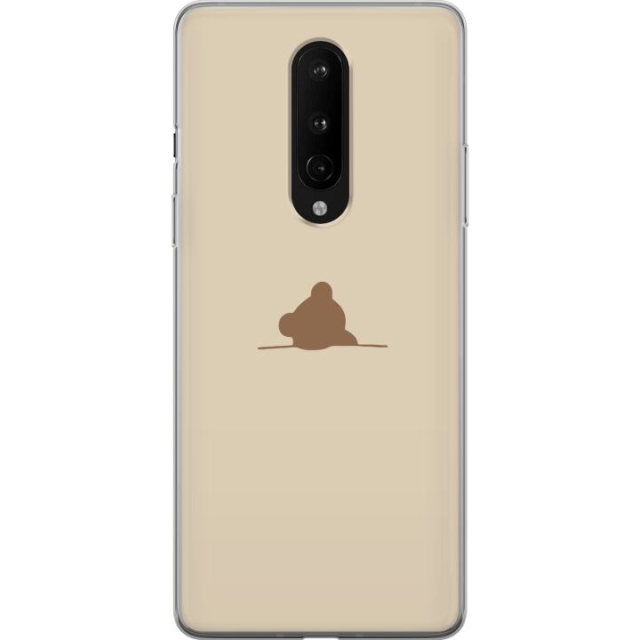 Mobildeksel til OnePlus 8 med Nalle motiv