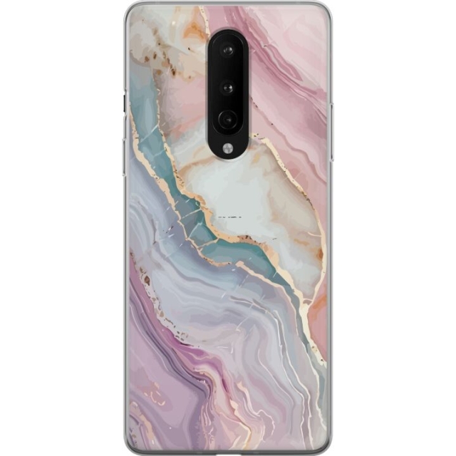 Mobildeksel til OnePlus 8 med Marmor motiv