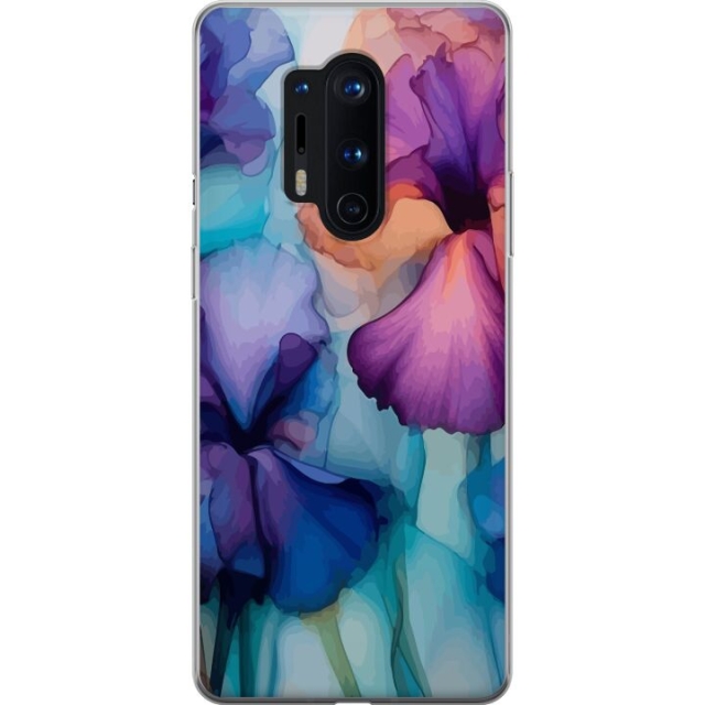 Mobildeksel til OnePlus 8 Pro med Magiske blomster motiv