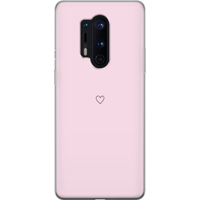 Mobildeksel til OnePlus 8 Pro med Hjerte motiv
