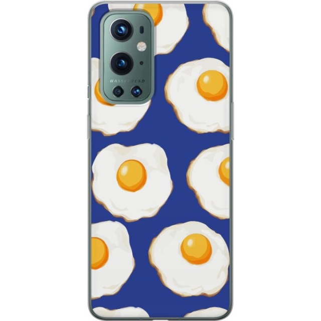Mobildeksel til OnePlus 9 Pro med Stekte egg motiv