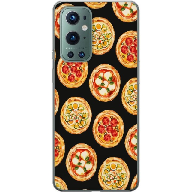 Mobildeksel til OnePlus 9 Pro med Pizza motiv
