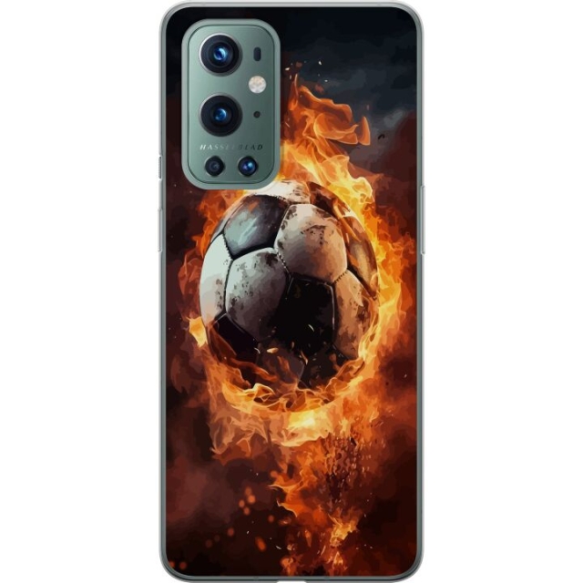 Mobildeksel til OnePlus 9 Pro med Fotball motiv