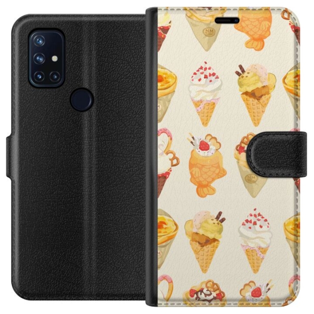 Lommeboketui til OnePlus Nord N10 5G med Glassig motiv