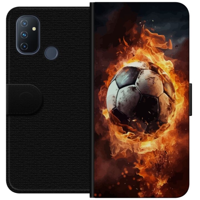 Lommeboketui til OnePlus Nord N100 med Fotball motiv