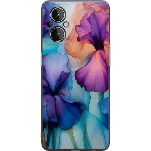 Mobildeksel til OnePlus Nord N20 5G med Magiske blomster motiv