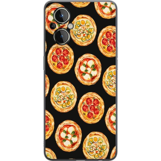 Mobildeksel til OnePlus Nord N20 5G med Pizza motiv