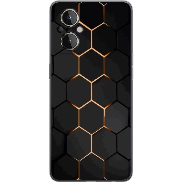 Mobildeksel til OnePlus Nord N20 5G med Luksuriøst Mønster motiv