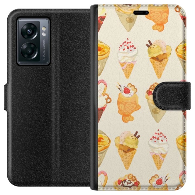 Lommeboketui til OnePlus Nord N300 med Glassig motiv